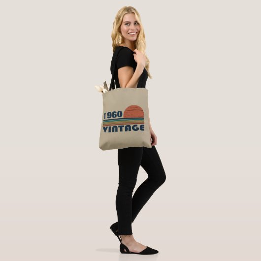 Gepersonaliseerde  verjaardagsgeschenken tote bag (Op model)