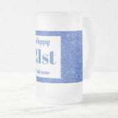  gepersonaliseerde verjaardagsglas mok cadeau 21st (Voorkant rechts)