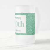  gepersonaliseerde verjaardagsglas mok cadeau 50e (Voorkant rechts)