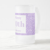  gepersonaliseerde verjaardagsglas mok cadeau 50e (Voorkant rechts)