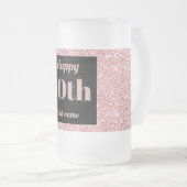  gepersonaliseerde verjaardagsglas mok cadeau 50e (Voorkant rechts)