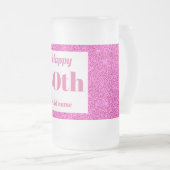  gepersonaliseerde verjaardagsglas mok cadeau 60e (Voorkant rechts)