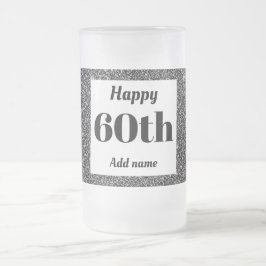  gepersonaliseerde verjaardagsglas mok cadeau 60e