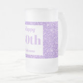  gepersonaliseerde verjaardagsglas mok cadeau 60e (Voorkant rechts)