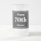  gepersonaliseerde verjaardagsglas mok cadeau 70e (Center)