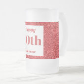  gepersonaliseerde verjaardagsglas mok cadeau 80e (Voorkant rechts)