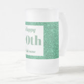  gepersonaliseerde verjaardagsglas mok cadeau 90e (Voorkant rechts)