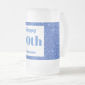  gepersonaliseerde verjaardagsglas mok cadeau 90e (Voorkant rechts)