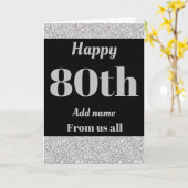 gepersonaliseerde verjaardagskaart van ons allema kaart (Gele Bloem)