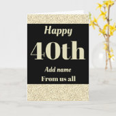 gepersonaliseerde verjaardagskaart van ons allema kaart (Gele Bloem)