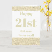 gepersonaliseerde verjaardagskaart van ons allema kaart (Gele Bloem)