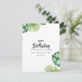 Gepersonaliseerde verjaardagskaarten - Verzamelaar Kaart (Staand voorkant)