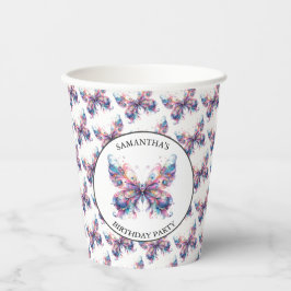 Gepersonaliseerde Verjaardagspartij Papieren Kopje Bekers