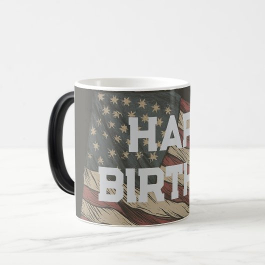 Gepersonaliseerde verjaardagswensen Mokken Uniek (Voorkant links)