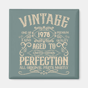 Gepersonaliseerde  verjaardagswhiskey label thema magneet