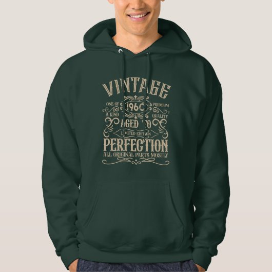 Gepersonaliseerde  verjaardagswhiskey thema hoodie (Voorkant)