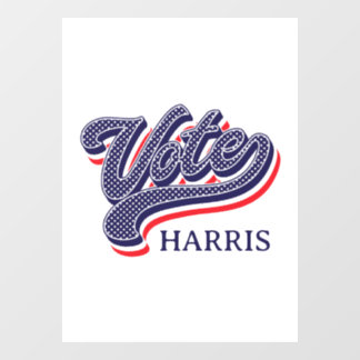Gepersonaliseerde verkiezingssterren en -strepen raamsticker