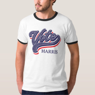 Gepersonaliseerde verkiezingssterren en -strepen t-shirt