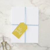 Gepersonaliseerde verkooppartij - cadeaulabel (Met Touw)