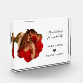Gepersonaliseerde Verloving Gifts voor Paar Lijste Fotoblokken (Links)