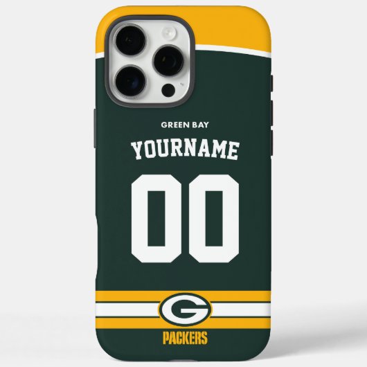 Gepersonaliseerde Verpakkers Jersey Amerikaans Foo Case-Mate iPhone Case (Achterkant)