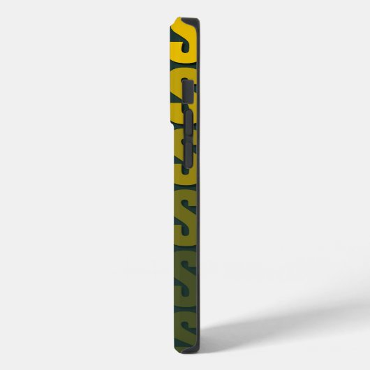 Gepersonaliseerde Verpakkers Jersey Amerikaans Foo Case-Mate iPhone Case (Achterkant / Links)