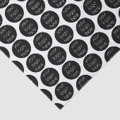 Gepersonaliseerde Verpakking Bedrijfs met Logo Tissuepapier (Detail)