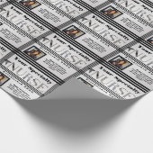 Gepersonaliseerde Verpleegkunde Specialty Afstuder Cadeaupapier (Hoek)