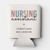 Gepersonaliseerde verpleegkundige assistent blikjeskoeler (Achterkant)