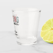 Gepersonaliseerde verpleegkundige assistent shot glas (Rechts)