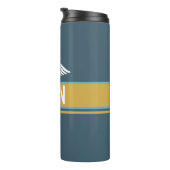 Gepersonaliseerde verpleegkundige Caduceus Mannen Thermosbeker (Geroteerd rechts)