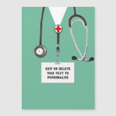 Gepersonaliseerde verpleegkundige Gift Kaart (Voorkant)