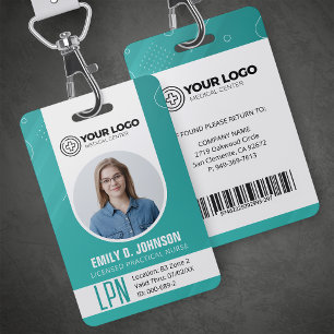 Gepersonaliseerde Verpleegkundige LPN Foto Badge