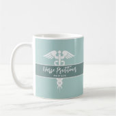 Gepersonaliseerde verpleegkundige Practitioner Bla Koffiemok (Links)