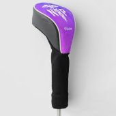 Gepersonaliseerde Verpleegkundige Practitioner Paa Golfheadcover (Schuin)
