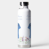 Gepersonaliseerde Verpleegkundige RN LPN NP Blauwe Waterfles (Rechts)