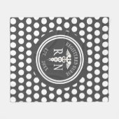 Gepersonaliseerde verpleegkundige RN Medische Cadu Fleece Deken (Voorkant (Horizontaal))