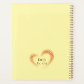 Gepersonaliseerde Verpleegkundige – Schattigee Pom Planner (Achterkant)