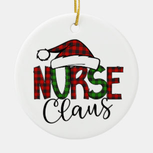 gepersonaliseerde verpleegstersclausule keramisch ornament