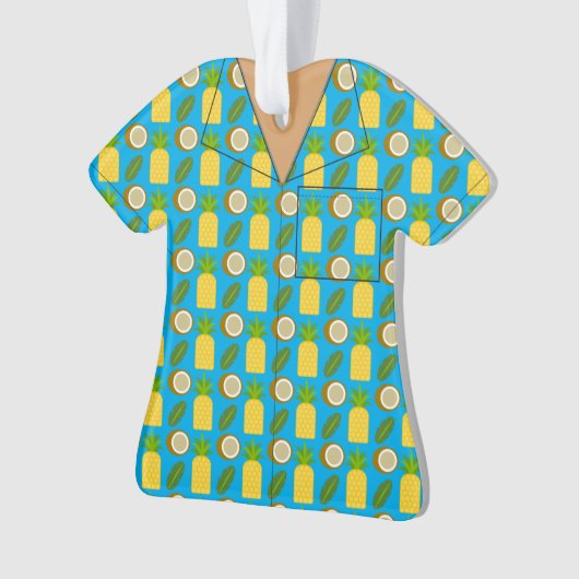 Gepersonaliseerde versierde versiering van Hawaiia Ornament (voorkant)