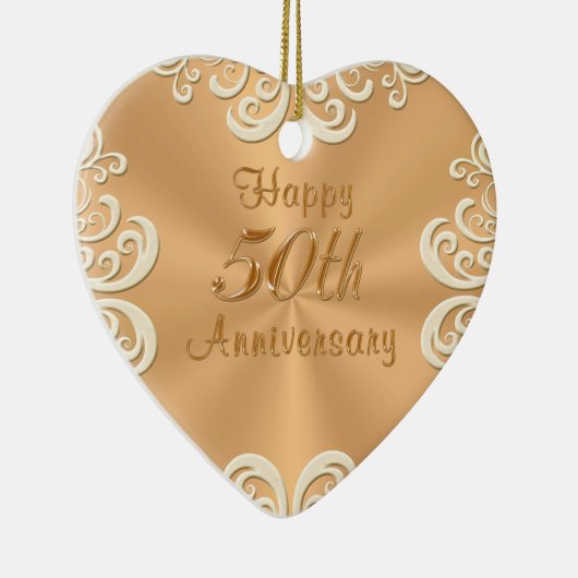 Gepersonaliseerde versierde versiering van het 50s keramisch ornament (Rechts)