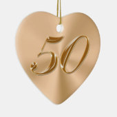 Gepersonaliseerde versierde versiering van het 50s keramisch ornament (Rechts)