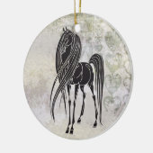 Gepersonaliseerde versierde versiering van het Hor Keramisch Ornament (Links)
