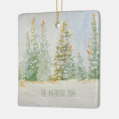 gepersonaliseerde versiering keramisch ornament (Links)