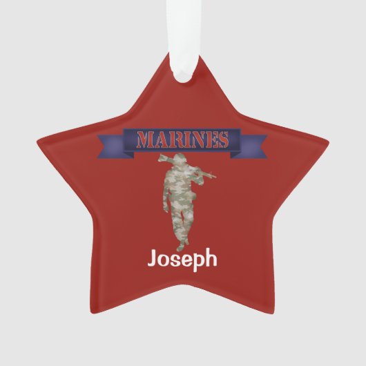 Gepersonaliseerde versiering van de strijdkrachten ornament (voorkant)