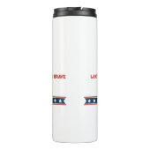 Gepersonaliseerde Veteranendag | Aangepaste naam m Thermosbeker (Achterkant)