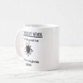 Gepersonaliseerde veterinaire grappige dierenartse koffiemok (Voorkant links)