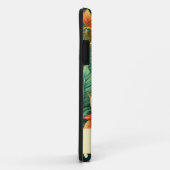 Gepersonaliseerde Vibrant Tropical Christmas Poins Case-Mate iPhone Case (Achterkant/rechts)