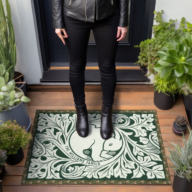 Gepersonaliseerde Victoriaans Hare Deurmat Kunst e (Creator heeft geüpload)