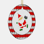 Gepersonaliseerde videogamer keramisch ornament (Rechts)